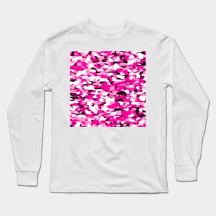 Pink Camouflage Long Sleeve T-Shirt